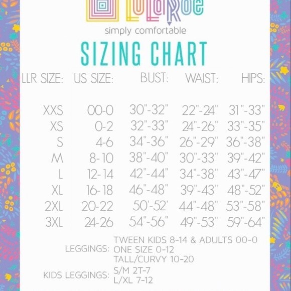 LuLaRoe Carly Leaf Dress Size XXS - Picture 4 of 4